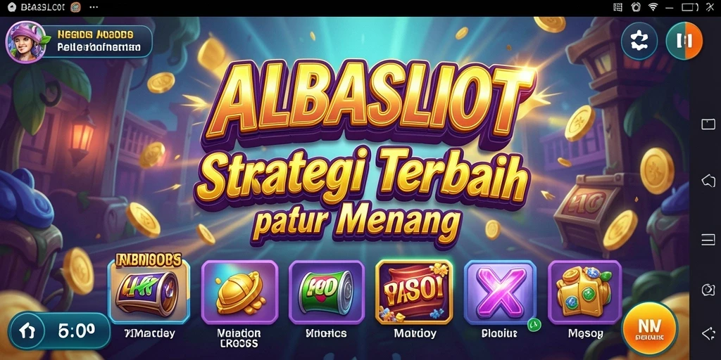 Screenshot gameplay ALBASLOT dengan aksi strategi yang seru.