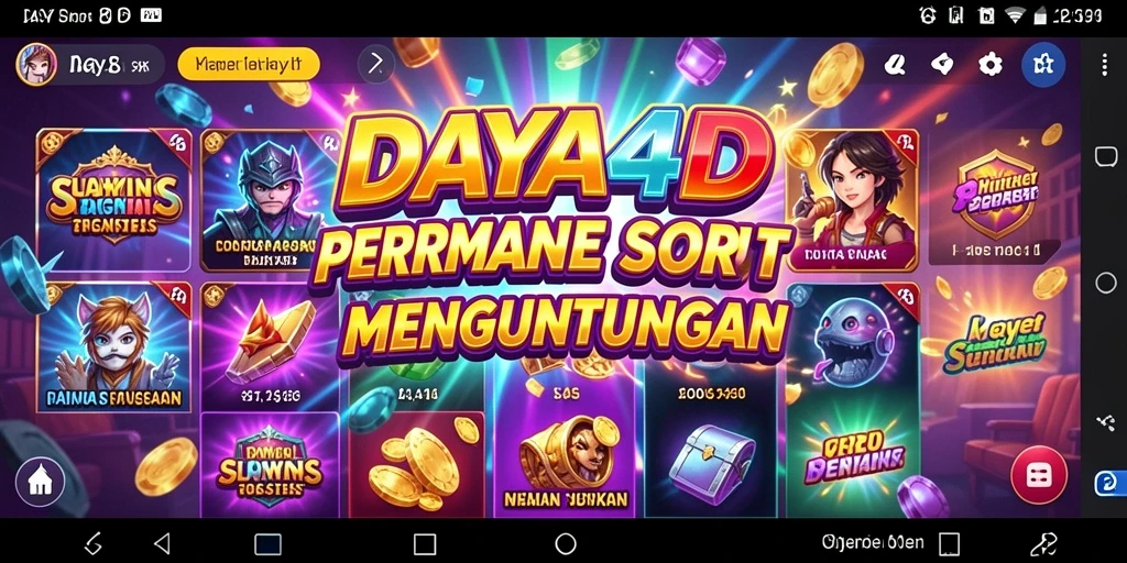 Tampilan gameplay Slot yang menarik di DAYA4D.
