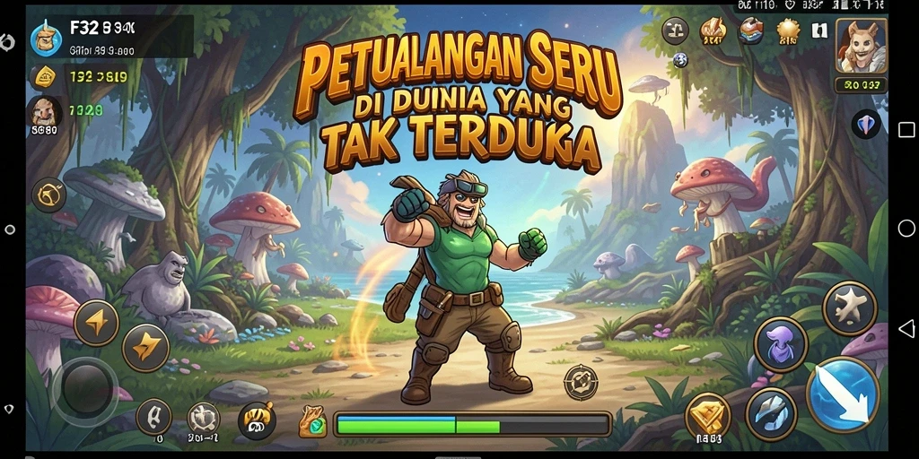 Gameplay seru dengan tantangan petualangan yang mendebarkan.