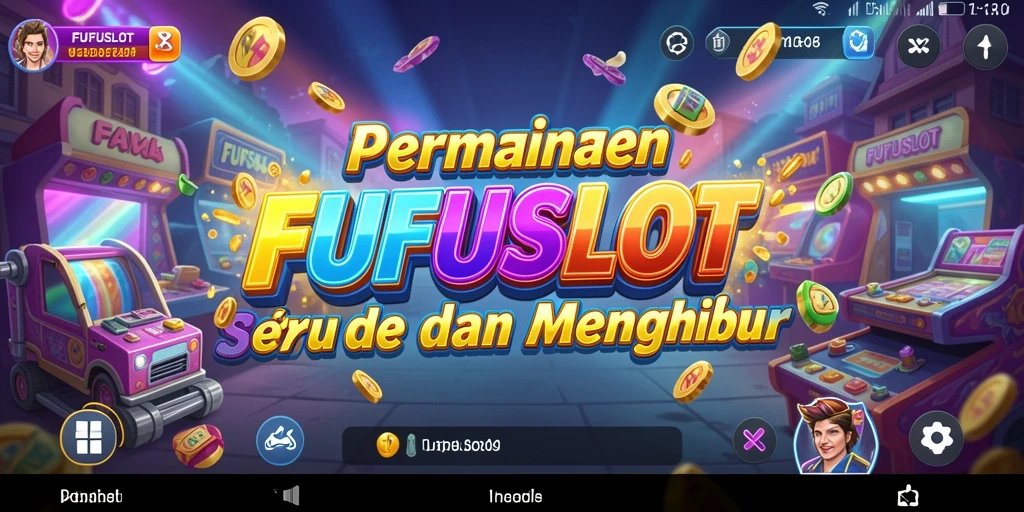 Tampilan gameplay seru FUFUSLOT yang menggugah semangat.