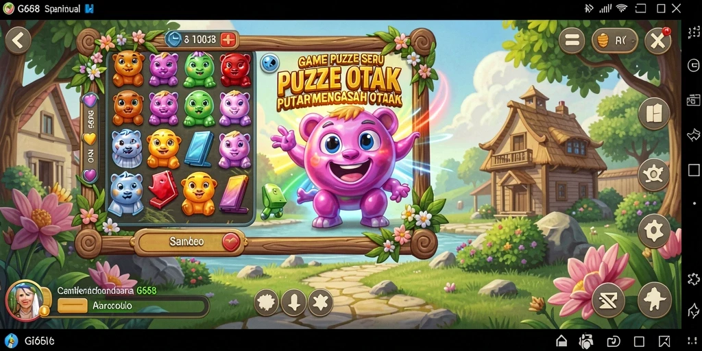 Tampilan gameplay G668 yang menantang dan menarik perhatian.