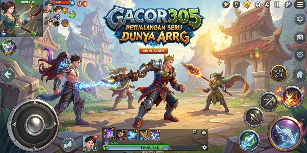 Gameplay GACOR305 yang menakjubkan dalam pertempuran ARPG.