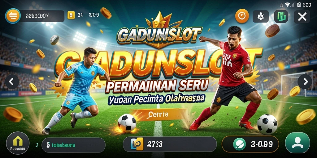 Tampilan seru dan menegangkan dalam gameplay GADUNSLOT.
