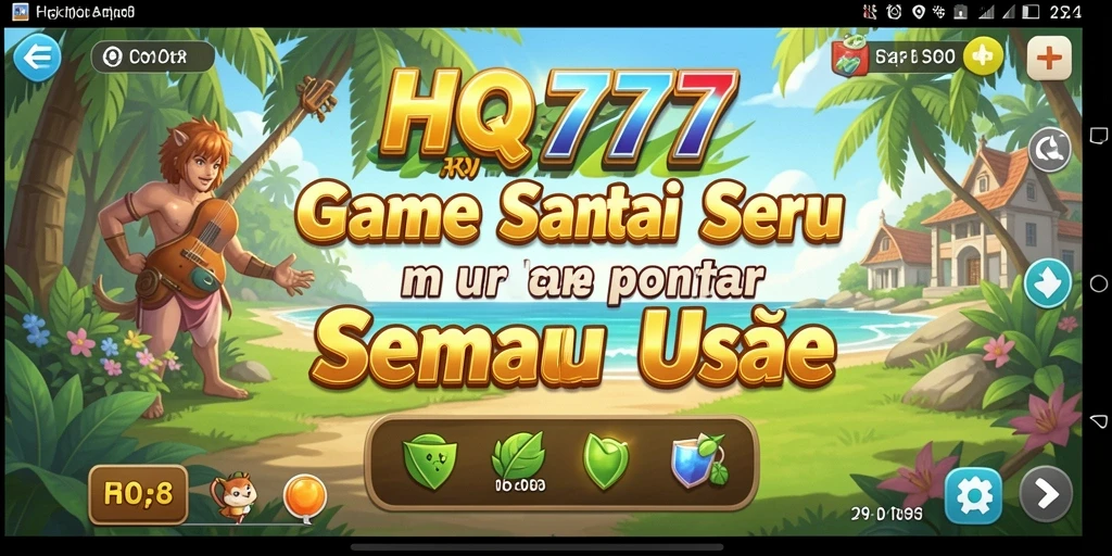 Gameplay seru dan menantang dari HQ777 yang membuat ketagihan.