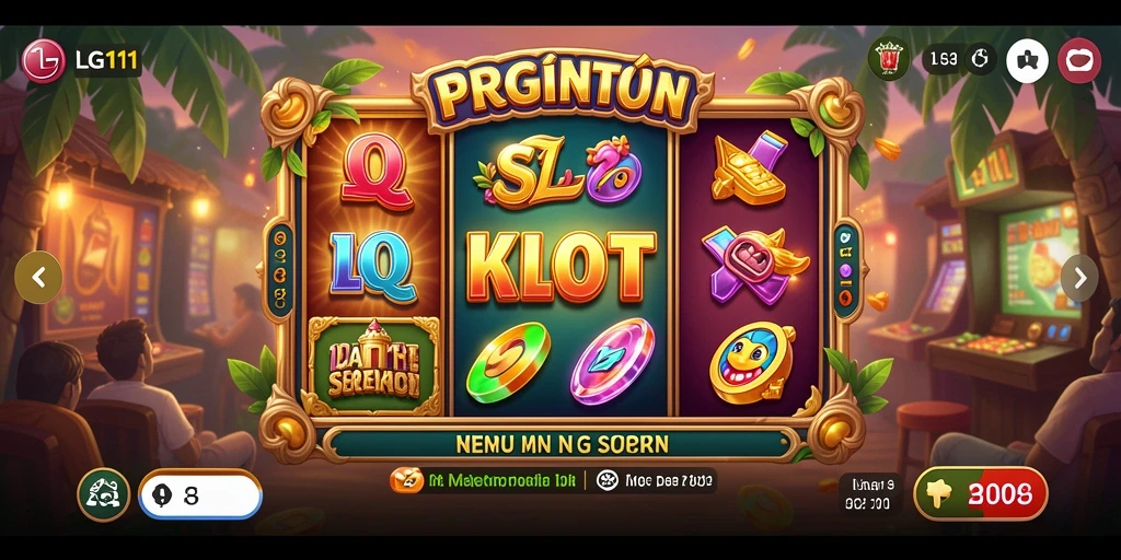 Tampilan menarik dari gameplay LG111 slot yang seru dan mengasyikkan.