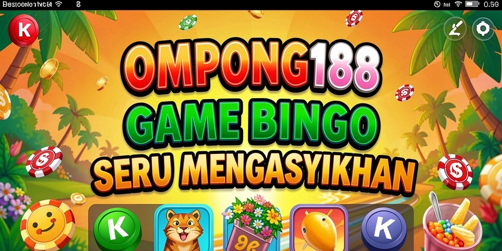 Tampilan gameplay seru OMPONG188 dalam Bingo yang menantang.