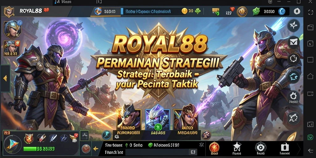 Tangkapan layar permainan ROYAL88 yang menunjukkan aksi strategi yang mendebarkan.
