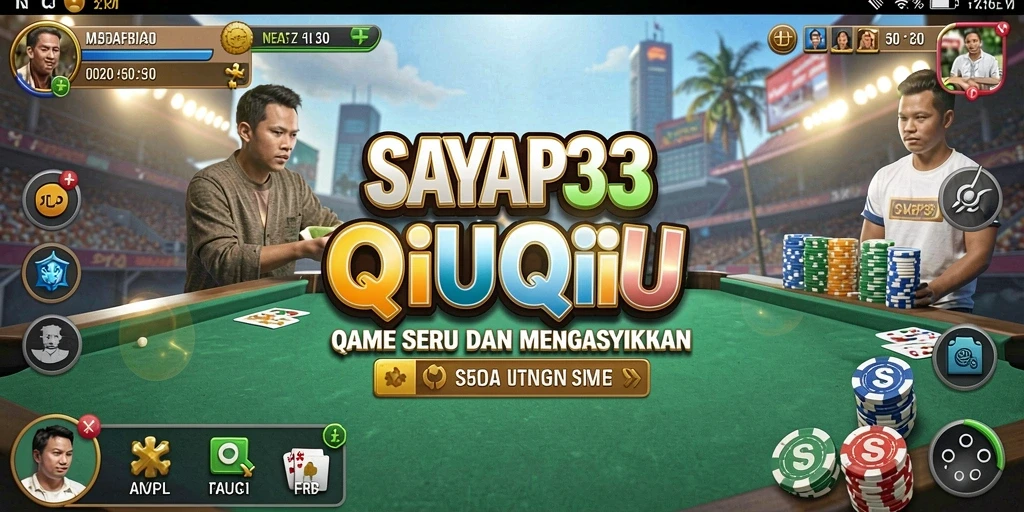 Gameplay QiuQiu yang seru dan menarik di SAYAP33.