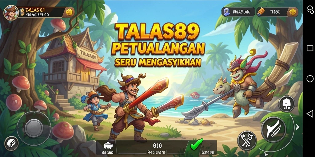 Gameplay seru dan penuh warna di TALAS89.